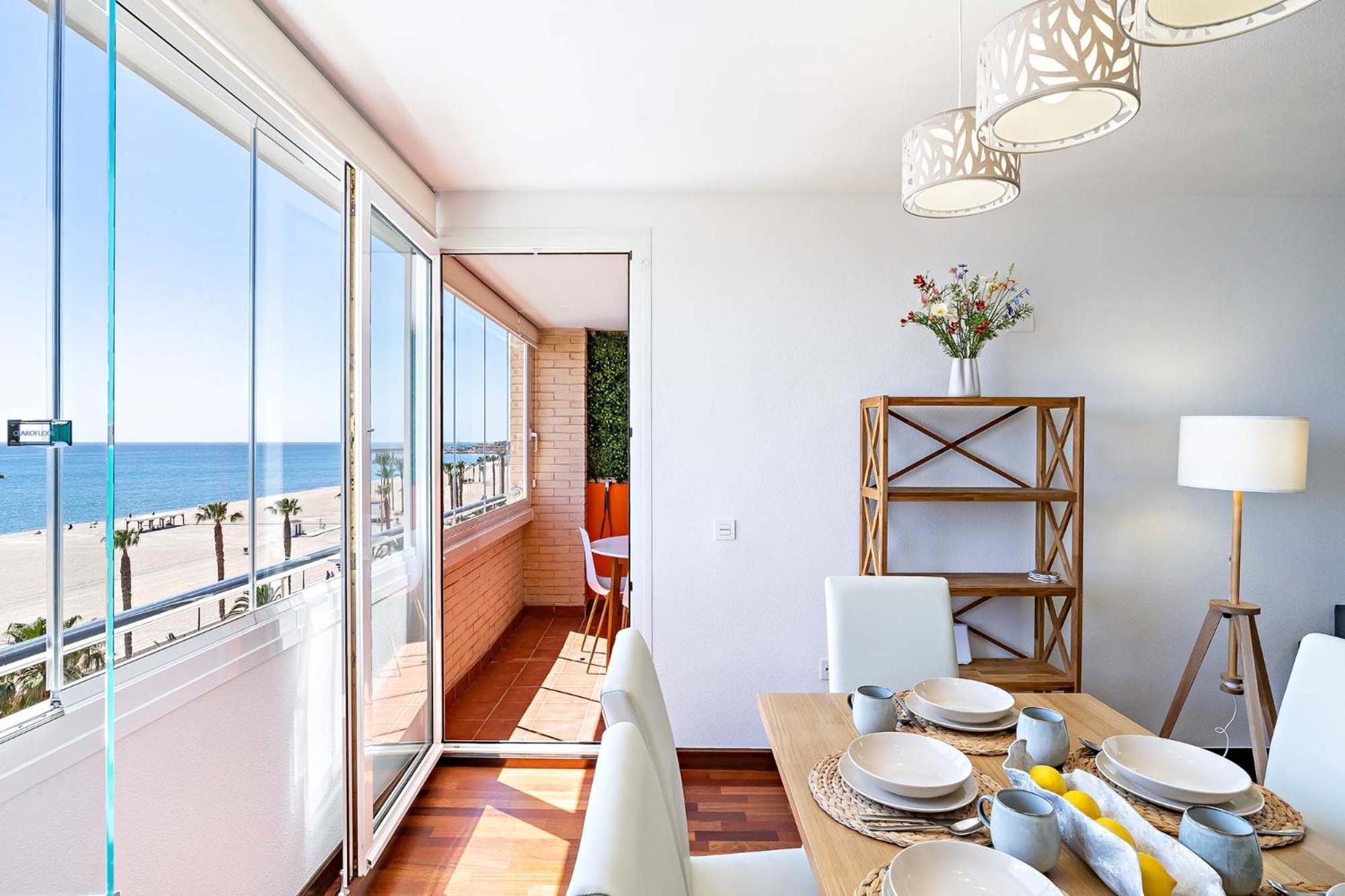 Vista Del Mar Residencial Leilighet Roquetas de Mar Eksteriør bilde